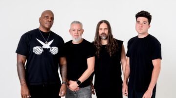 Banda sepultura em fundo branco